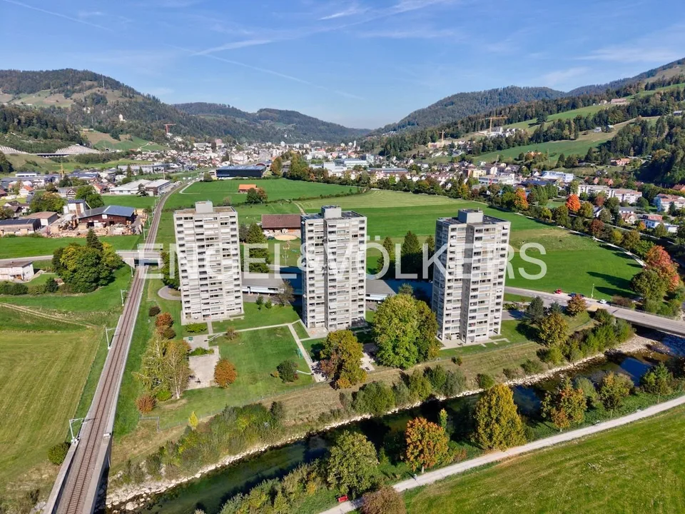 Panoramic Refuge in the Green: Stylish Living with a View of the Thur and – photo 13 of 13