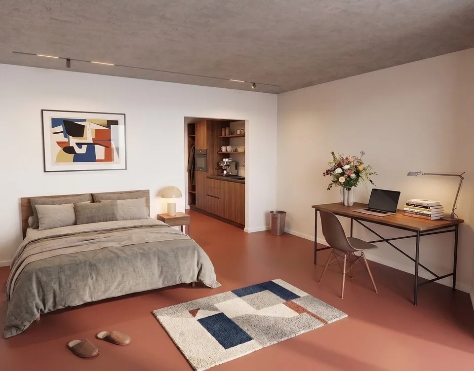 Premier occupant à Zurich, appartement 1 pièce moderne avec balcon – photo 3 sur 6
