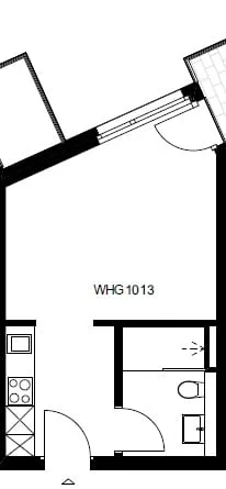 Erstbezug in Zürich moderne 1-Zimmer-Wohnung mit Balkon – Foto 5 von 6