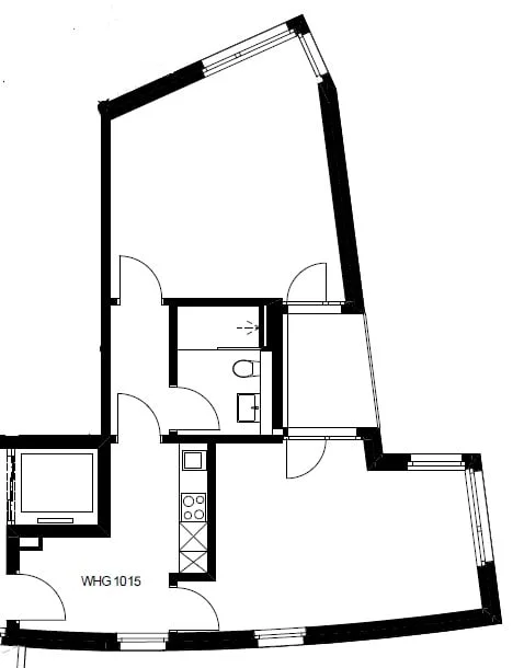 Primo affitto, appartamento 2 camere moderno a Zurigo con loggia – foto 5 di 6