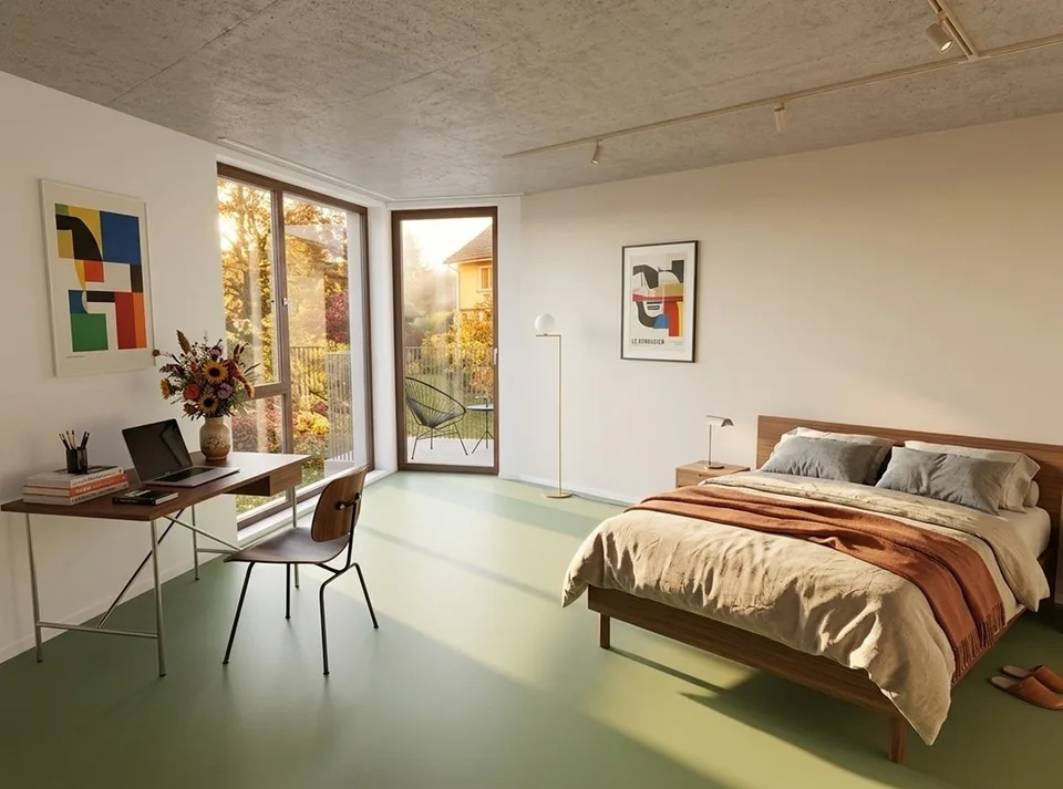 Primo affitto, appartamento 2 camere moderno a Zurigo con loggia – foto 4 di 6