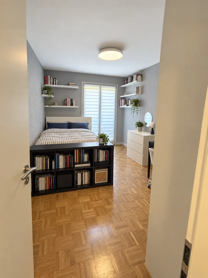 Duplex luminoso di 6 locali con soppalco e balcone a Satigny – foto 12 di 15