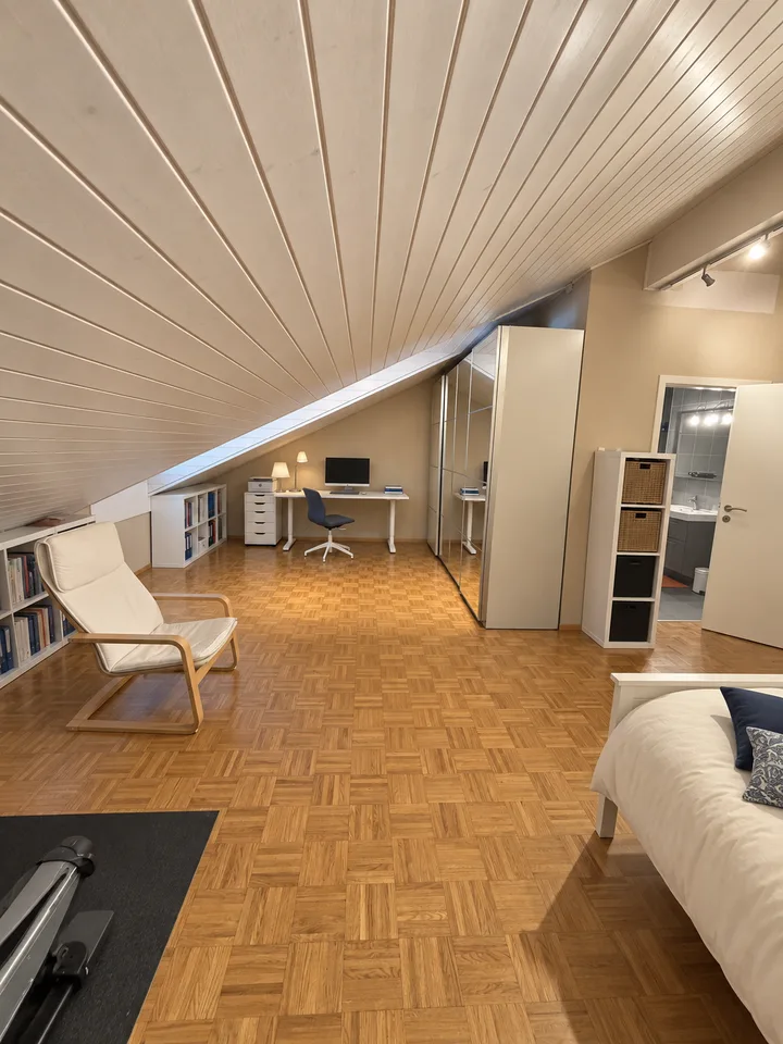 Duplex luminoso di 6 locali con soppalco e balcone a Satigny – foto 9 di 15