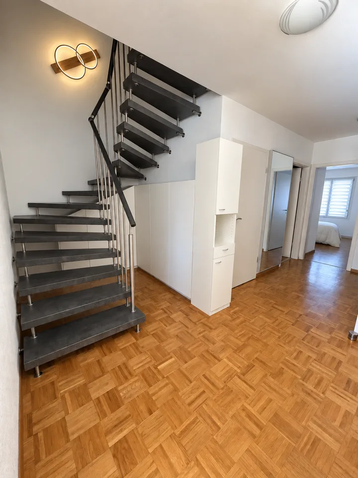 Duplex luminoso di 6 locali con soppalco e balcone a Satigny – foto 14 di 15