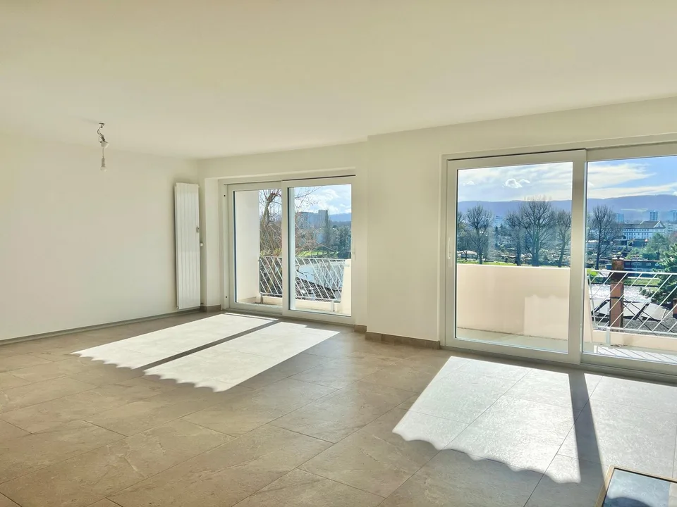 Exklusive 4.5 Zimmer mit Rheinblick und Cheminée – Foto 2 von 10