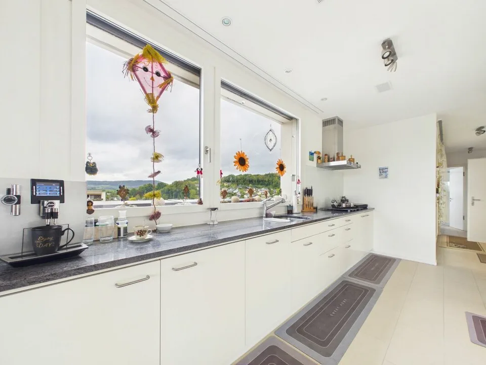 Exklusives Penthouse mit 360° Panoramablick und grosszügigem Wohnko... – Foto 4 von 28