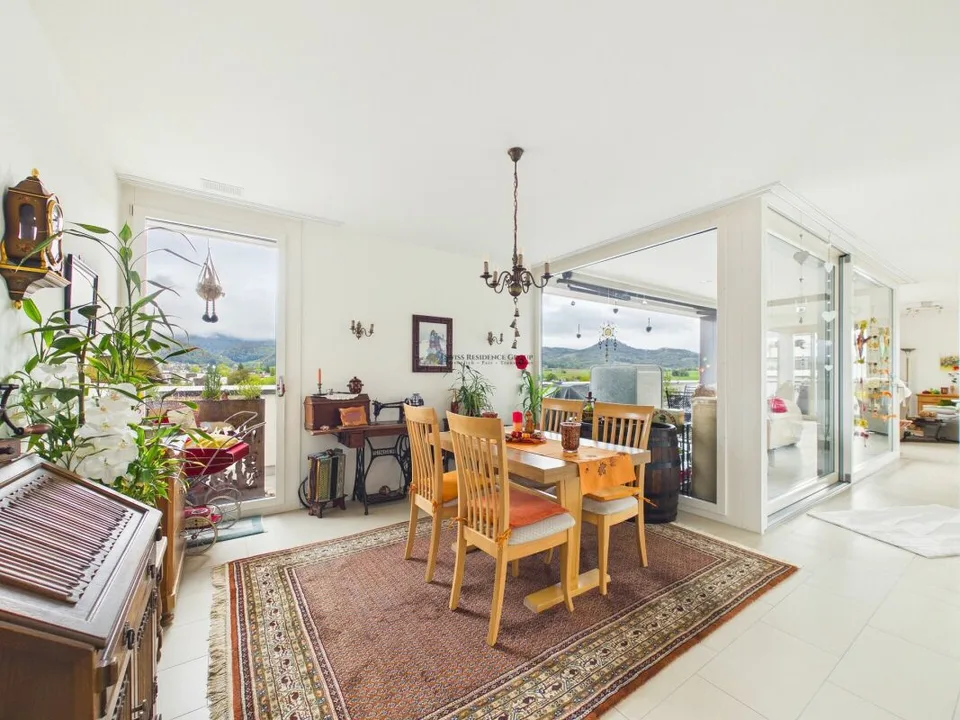 Exklusives Penthouse mit 360° Panoramablick und grosszügigem Wohnko... – Foto 19 von 28