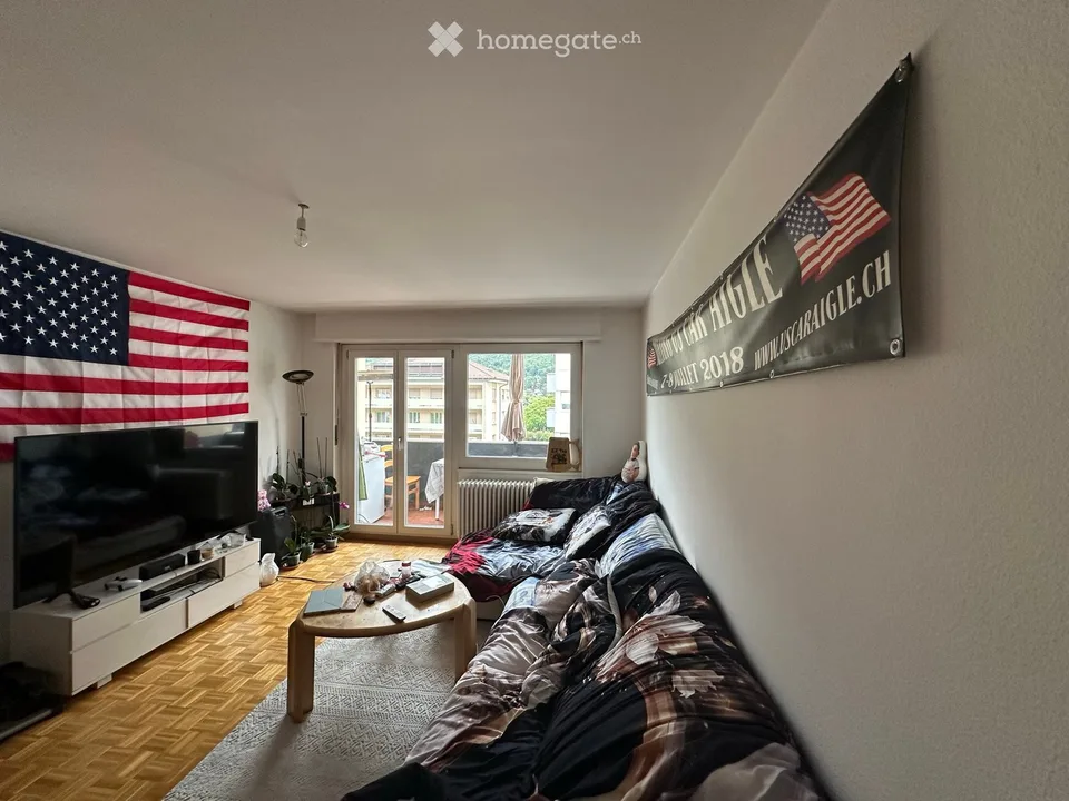 Schönes Apartment 2.5 mit Balkon – Foto 2 von 3