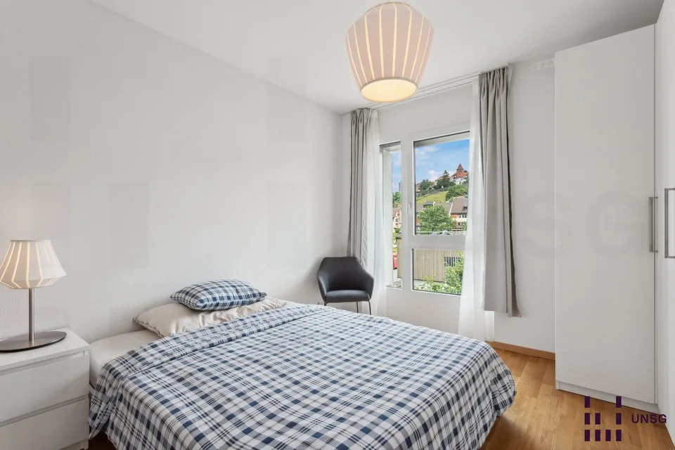 Romont, gegenüber dem Bahnhof: 3.5 Zimmer zu vermieten, ideal für erste Investition – Foto 5 von 11