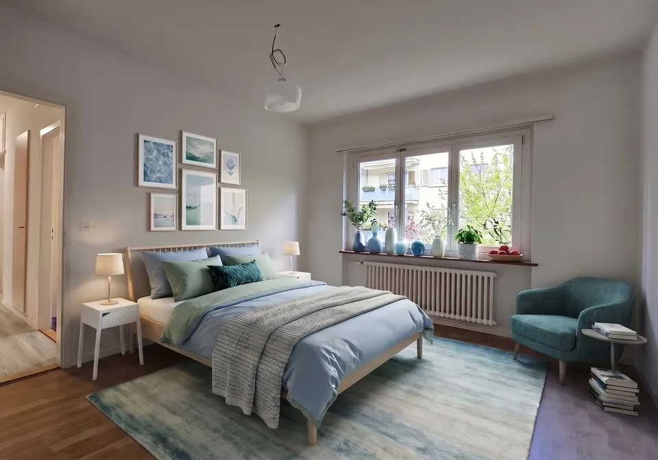 Appartamento accogliente di 2 camere a Grenchen con balcone – foto 5 di 14
