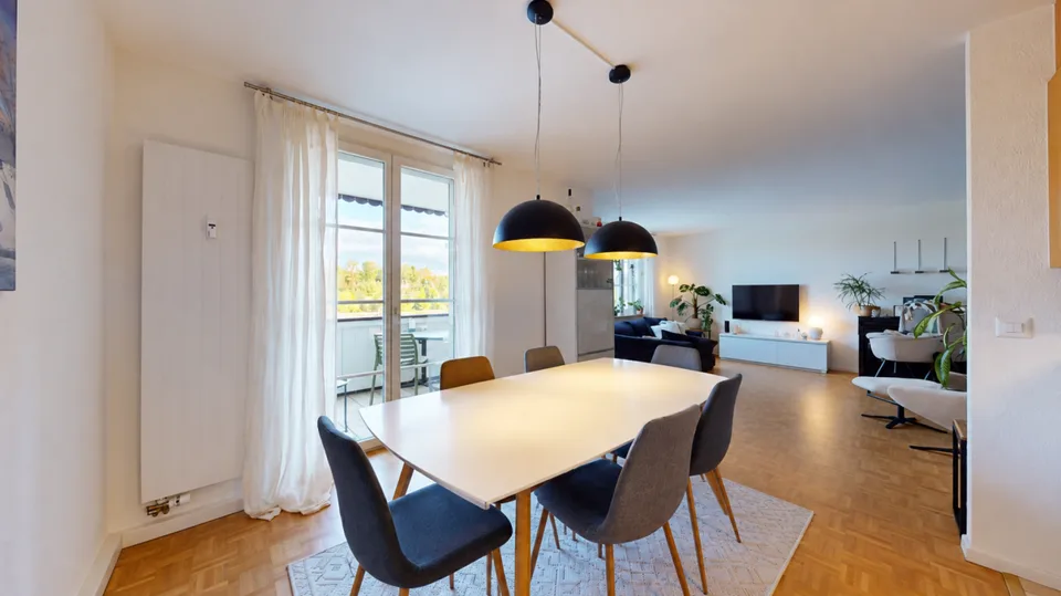 3,5-Zimmerwohnung am Rheinufer - moderner Wohnkomfort in besonderer Lage – Foto 4 von 10