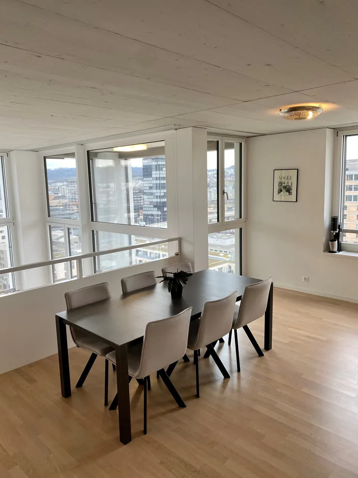 2½ ZI-WOHNUNG IN ZÜRICH - KREIS 9 ALTSTETTEN, MÖBLIERT, TEMPORÄR – foto 4 di 10