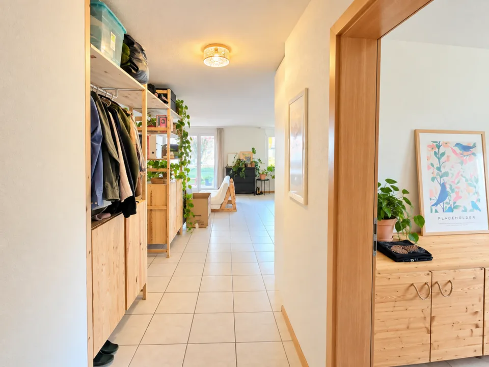 Vivre avec jardin ! Lumineux appartement de 2,5 pièces avec beaucoup de sensation de vie – photo 7 sur 8