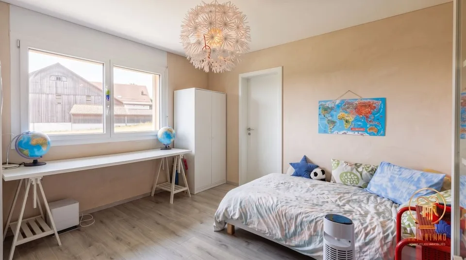 CARROUGE (VD), OGGETTO RARO! Casa unifamiliare di 5.5 locali con vista sul Moléson. – foto 7 di 13