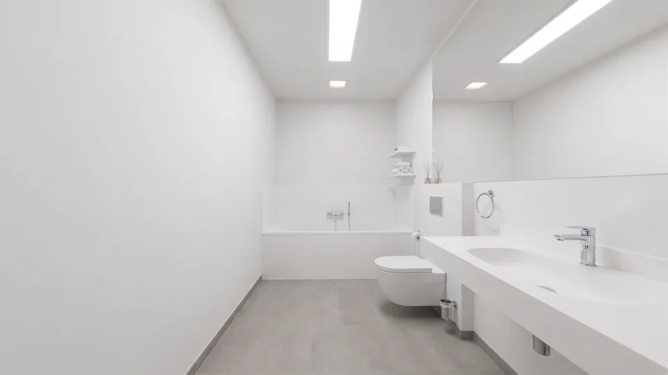 Appartement de jardin moderne 5.5 pièces avec chambre principale, salle de bain en suite, loggia & balcon – photo 13 sur 20