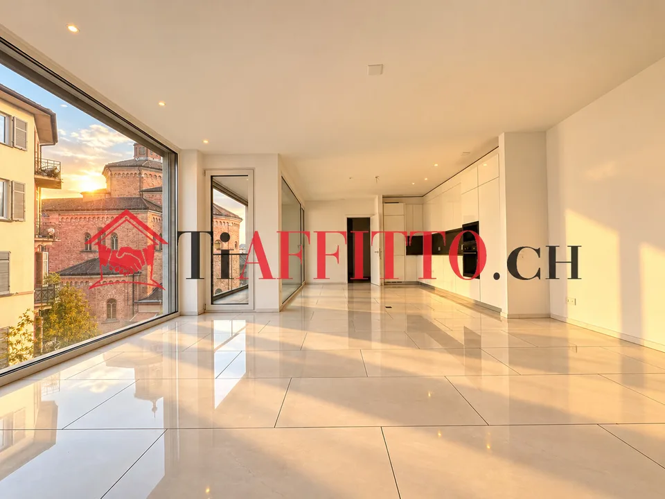 3,5 Zimmer hochwertige Wohnung in Lugano Zentrum – Foto 3 von 9