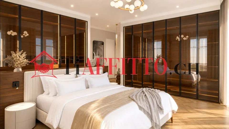 STREPITOSO 3.5 FURNISHED IN THE HEART OF LUGANO – photo 1 of 13