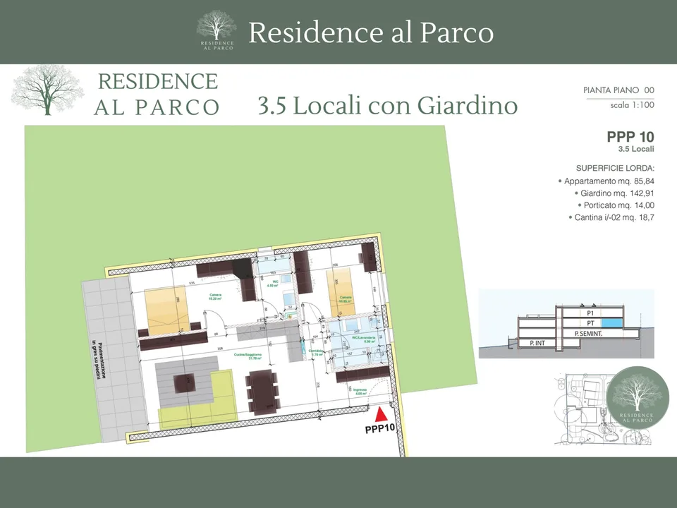 3.5 CON GIARDINO MERAVIGLIOSO ZONA PARCO NATURALE (VIDEO) – foto 21 di 25