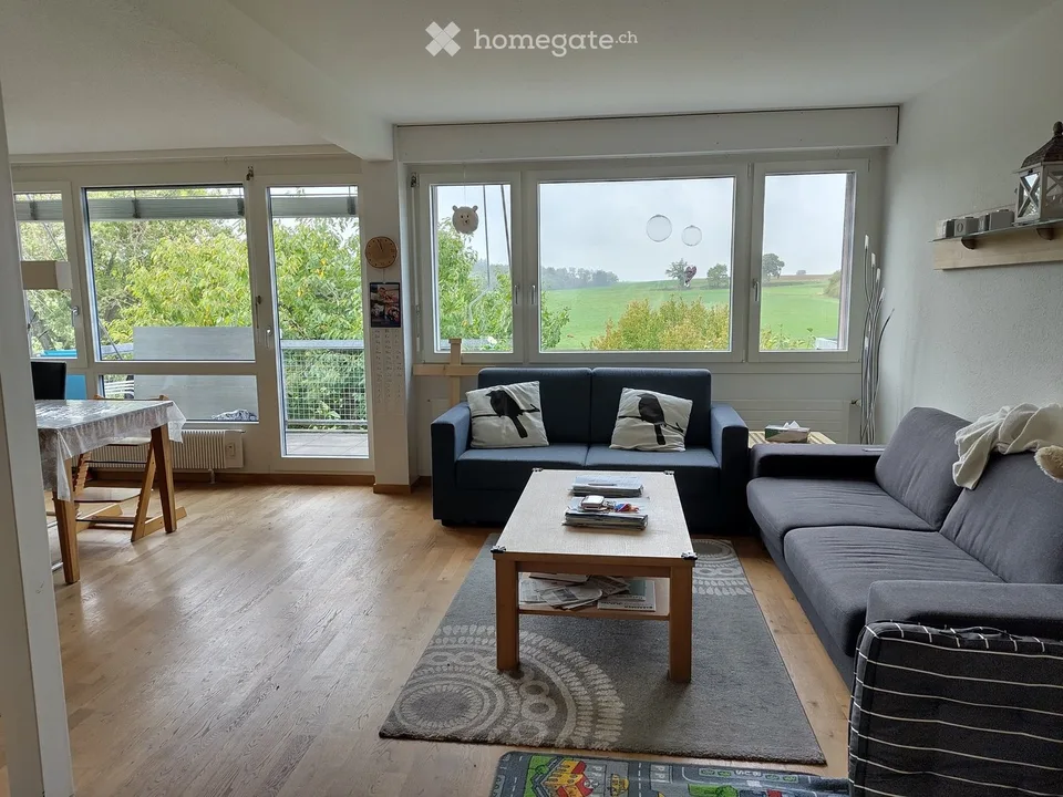 Ruhige Wohnung mit Top-Aussicht in Münchenbuchsee – Foto 2 von 5