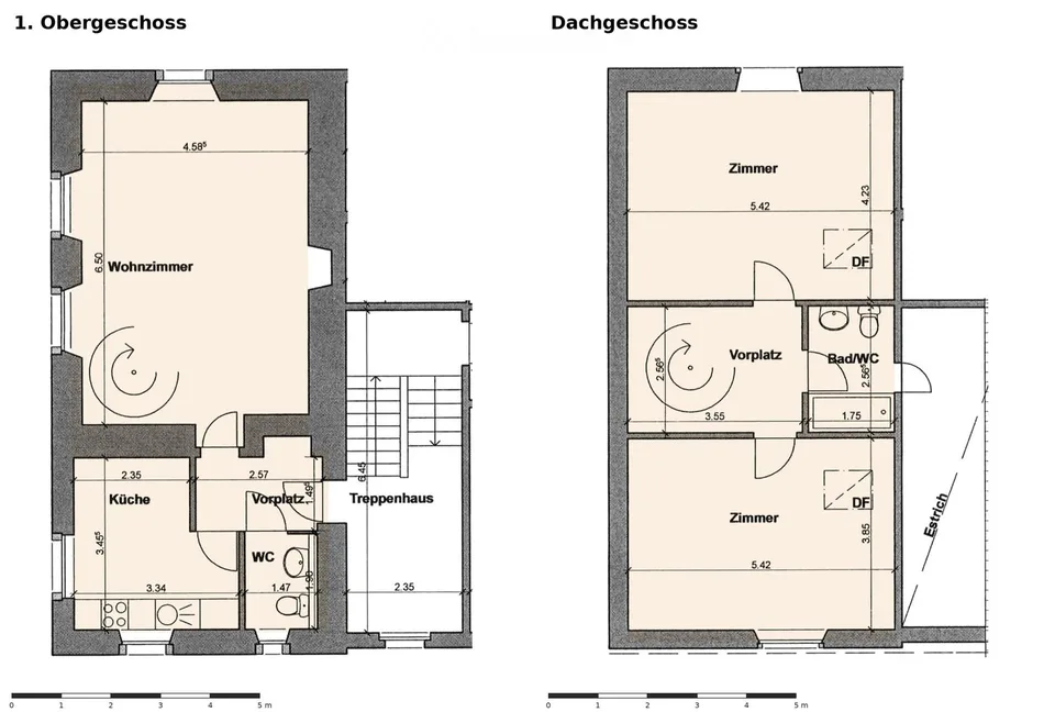 102 m² Maisonette 3½ Zi, CHF 1'490 inkl. NK, 9 Min. Olten – Foto 5 von 14