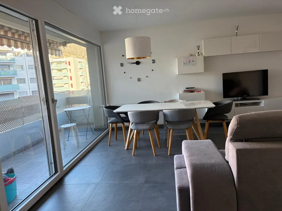 Prächtige 3.5-Zimmer-Wohnung in Sion – Foto 2 von 5