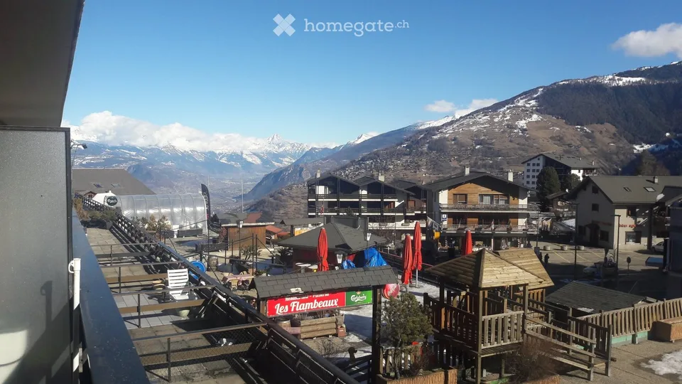 Studio mit Südost-Balkon (hell), Haute-Nendaz Zentrum – Foto 4 von 5