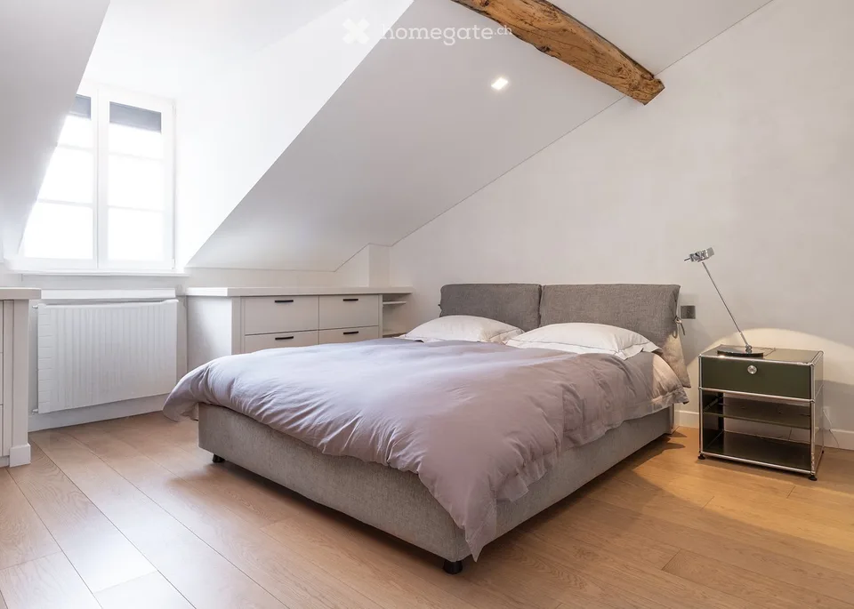 VIEUX-CAROUGE - 3 Place du Rondeau - LOFT ATTIQUE 130m2 SANS MUR PORTEUR – Foto 8 von 17