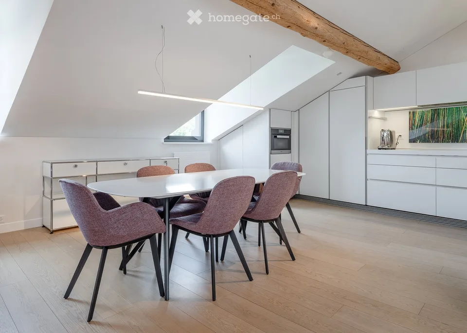 VIEUX-CAROUGE - 3 Place du Rondeau - LOFT ATTIQUE 130m2 SANS MUR PORTEUR – Foto 7 von 17