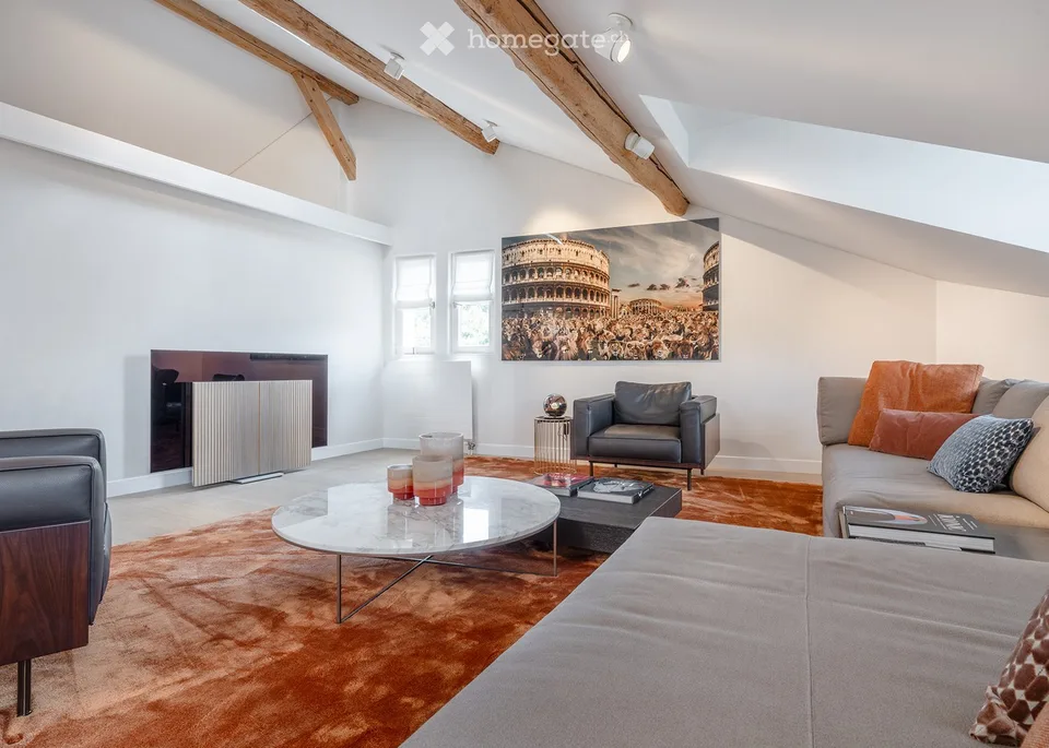 VIEUX-CAROUGE - 3 Place du Rondeau - LOFT ATTIQUE 130m2 SANS MUR PORTEUR – Foto 4 von 17