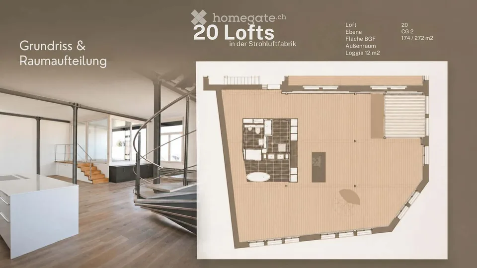 Echtes Fabrik-Loft in Wohlen AG – Foto 4 von 6