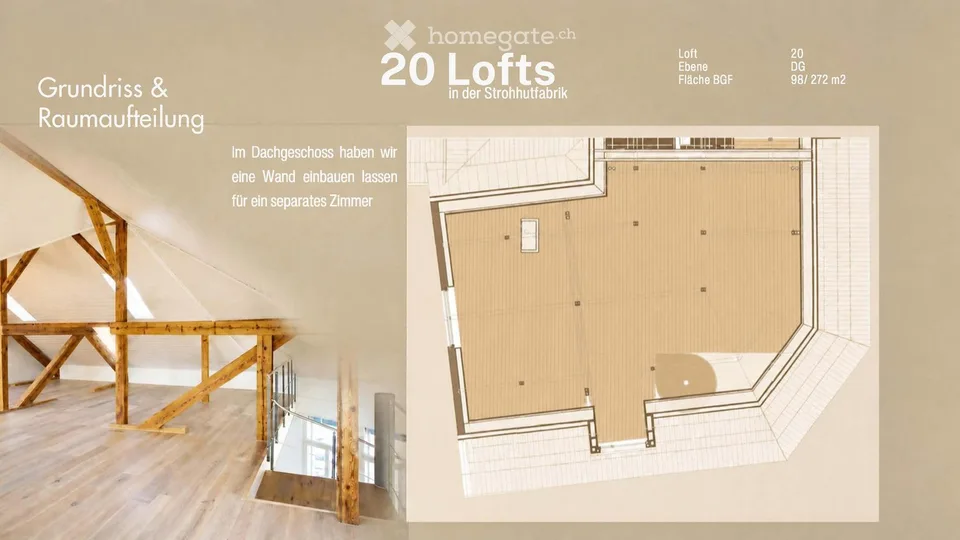 Echtes Fabrik-Loft in Wohlen AG – Foto 5 von 6