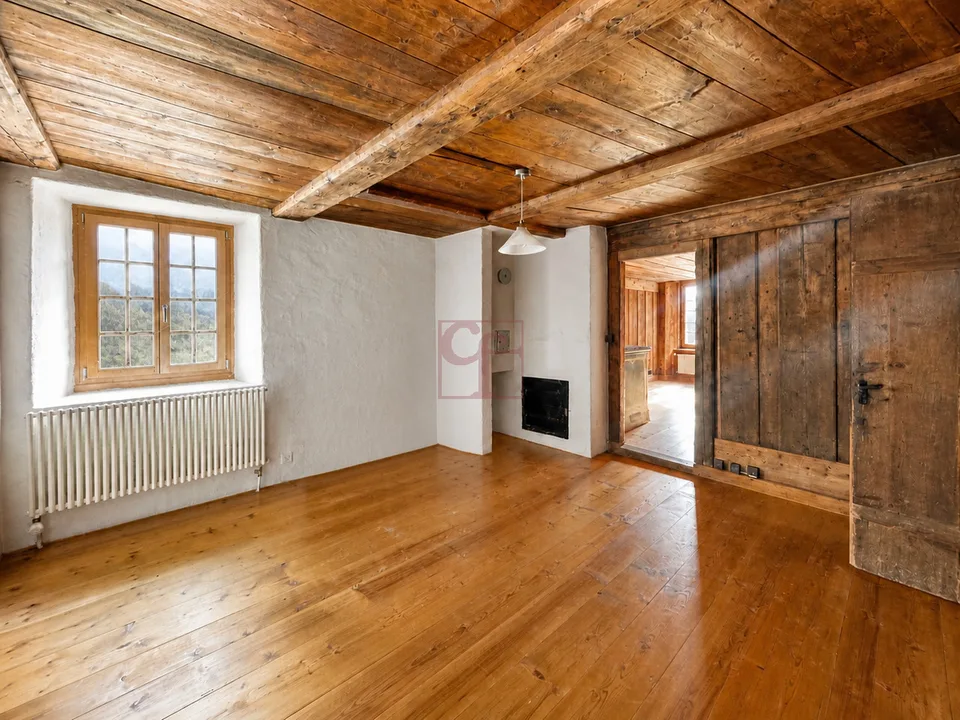 5.5 Zimmer Bauernhaus in Echarlens – Foto 10 von 13