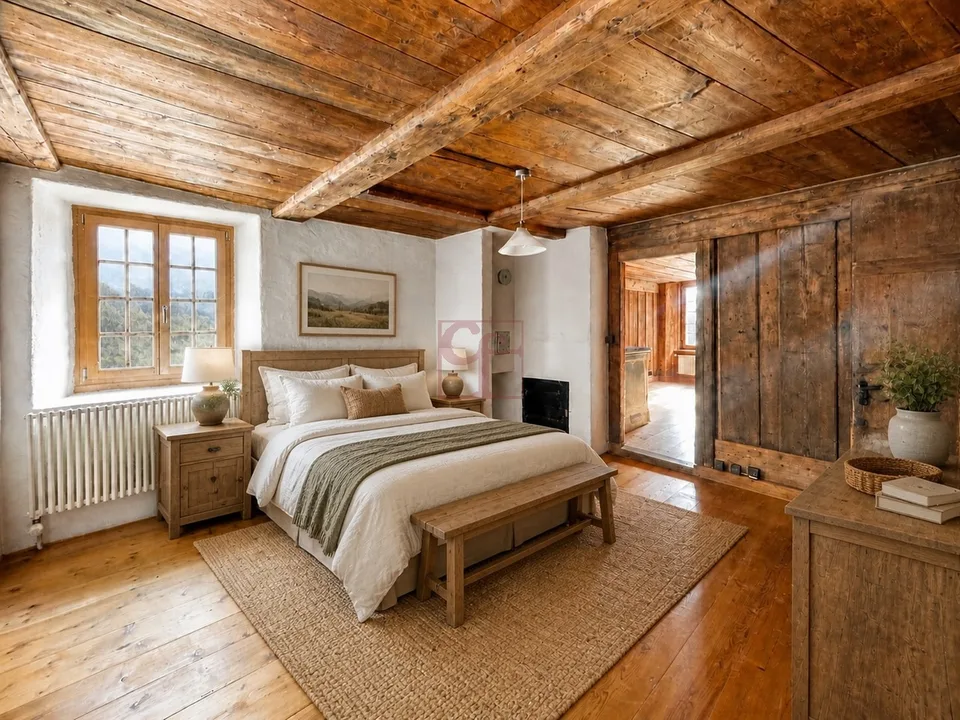 5.5 Zimmer Bauernhaus in Echarlens – Foto 11 von 13