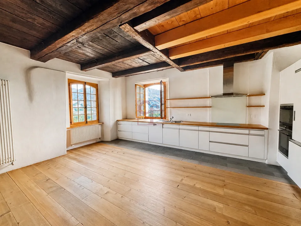 5.5 Zimmer Bauernhaus in Echarlens – Foto 4 von 13