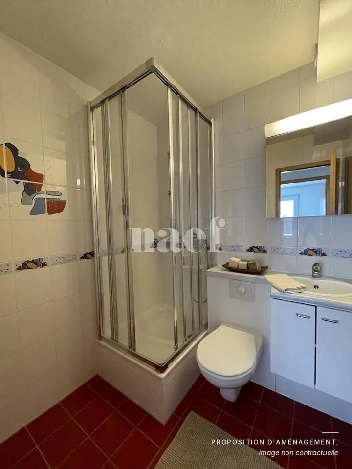 Im Zentrum des Dorfes - Schöne 5.5-Zimmer-Wohnung im Dachgeschoss mit Kamin und großem Balkon – Foto 9 von 9