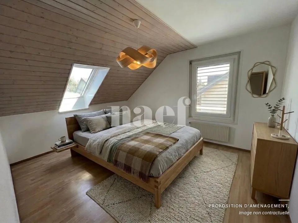 Im Zentrum des Dorfes - Schöne 5.5-Zimmer-Wohnung im Dachgeschoss mit Kamin und großem Balkon – Foto 5 von 9
