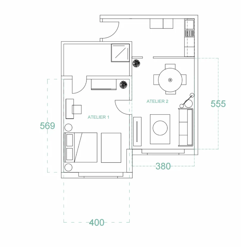 Möblierte 2.5-Zimmer-Wohnung in Basel – Zentrale Lage – Foto 15 von 15