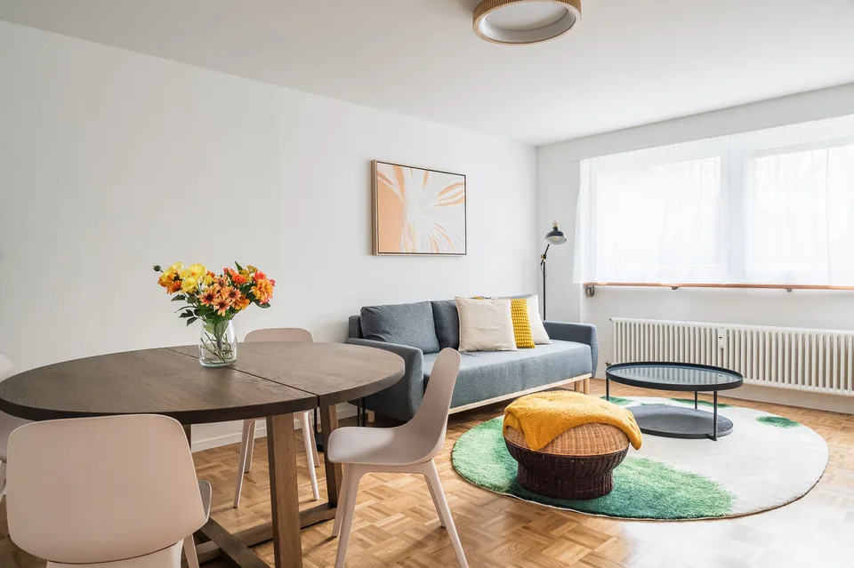 Möblierte 2.5-Zimmer-Wohnung in Basel – Zentrale Lage – Foto 2 von 15