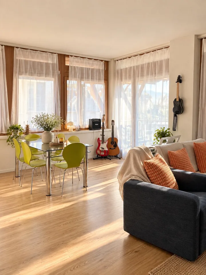 Charmante 2.5-Zimmer-Wohnung im Herzen von Hombrechtikon – zentral und dennoch ruhig! – Foto 3 von 12
