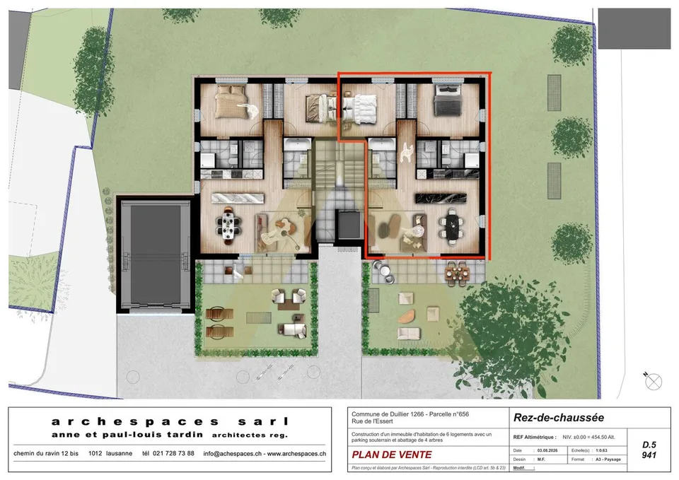 Agréable nouvel appartement avec jardin – photo 5 sur 7