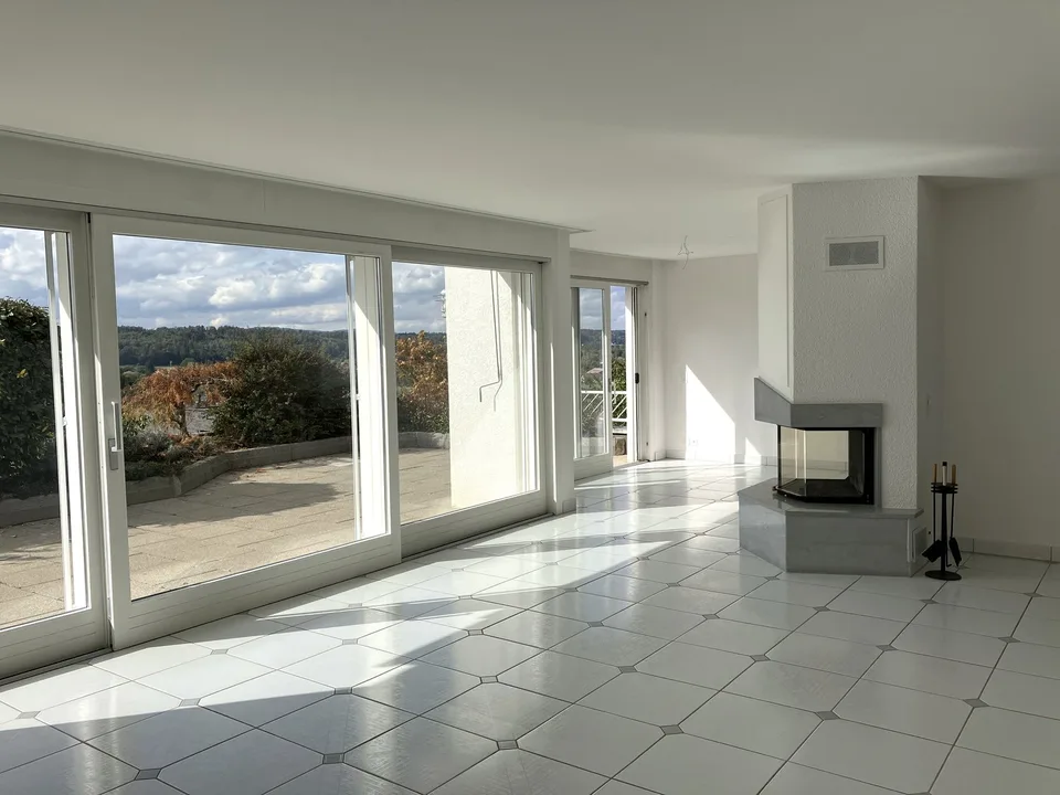 Nous vous accueillons chaleureusement dans cet appartement en terrasse avec une vue imprenable, y compris un double garage – photo 4 sur 26