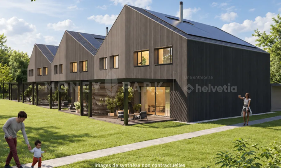 Ville nuove contemporanee con giardini privati | A 8 minuti in auto da Palézieux | Villa E - 4,5 locali – foto 5 di 5