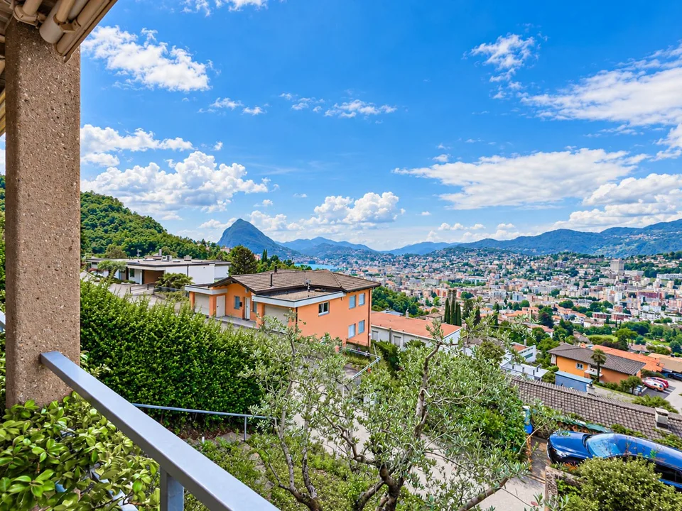 Villa con piscina e giardino a Pregassona – foto 18 di 21
