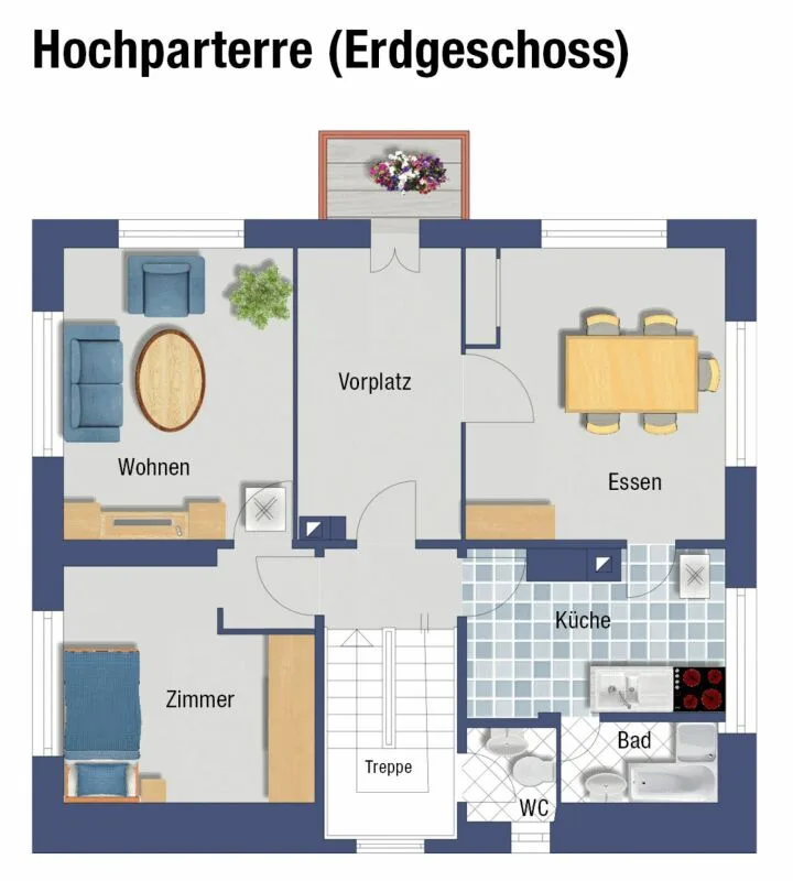 Maison multifamiliale avec dépendance et jardin au centre de Pfäffikon – photo 18 sur 20
