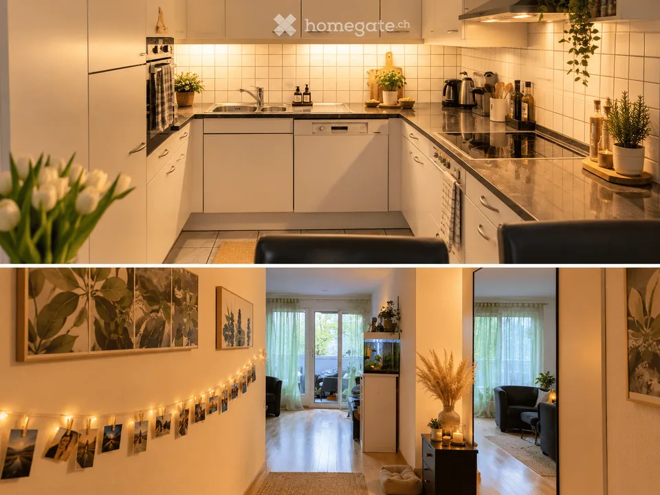 4-Zimmer-Wohnung zentral, mit Balkon, Park- & Spielplatz – Foto 4 von 9