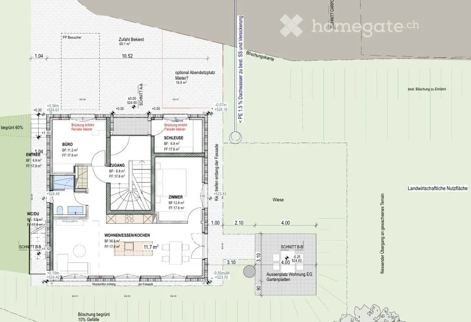 Einliegerwohnung auf Bauernhof zu vermieten – Foto 5 von 5