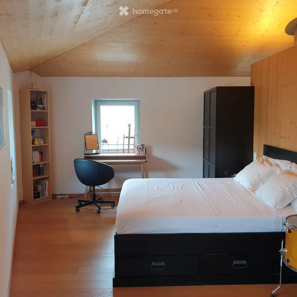 Zu vermieten in Barbengo, Loft (EG und Dachgeschoss) sehr hell – Foto 4 von 5