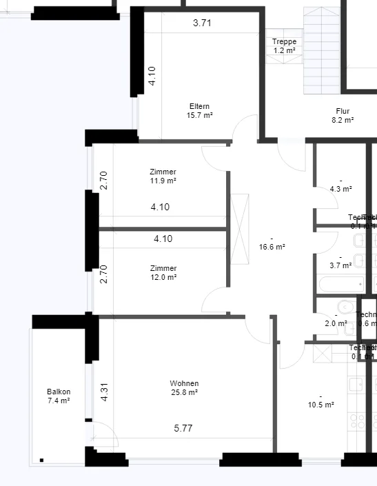Vivere con molto spazio: Affascinante appartamento di 4.5 locali – foto 9 di 9