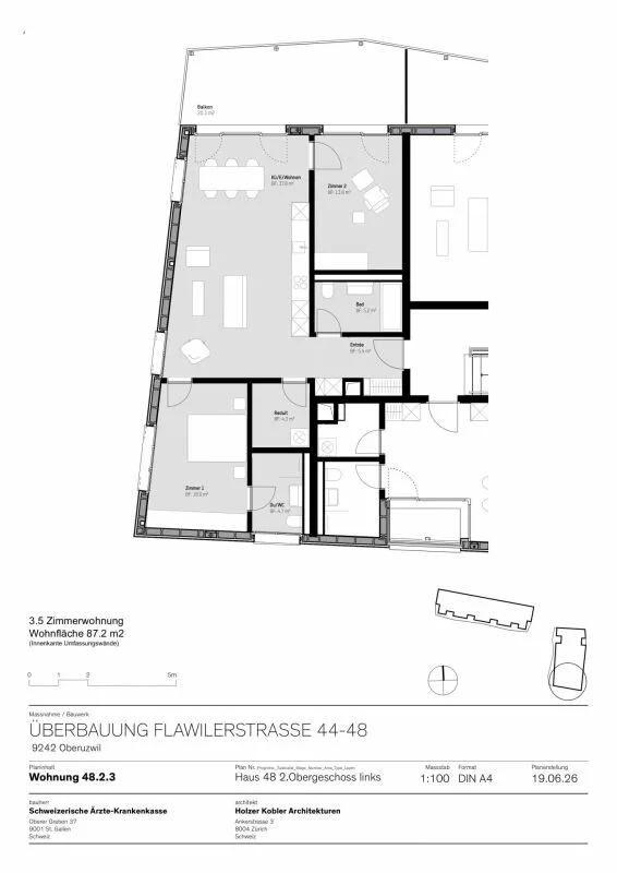 3,5 Zimmer-Wohnung - Nachmieter gesucht – Foto 8 von 8