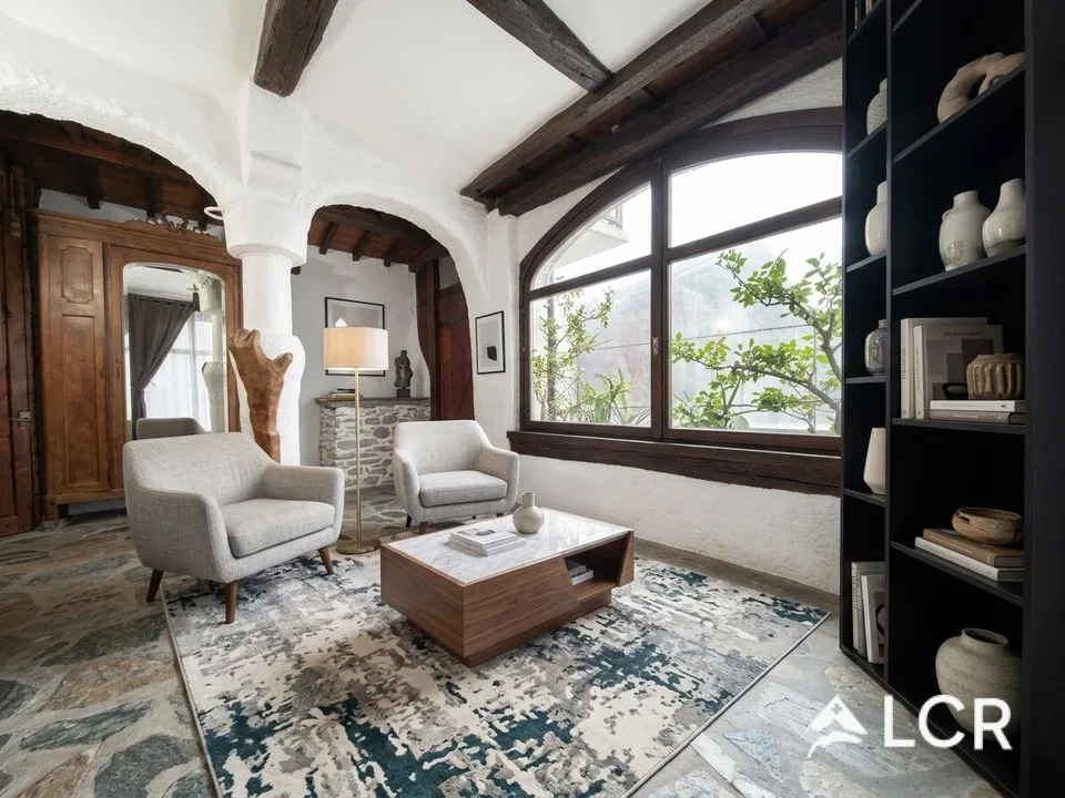 Schönes Apartment mit 3.5 Zimmern und einem separaten 2.5-Zimmer-Apartment darunter / Gärten und Terrasse – Foto 3 von 11